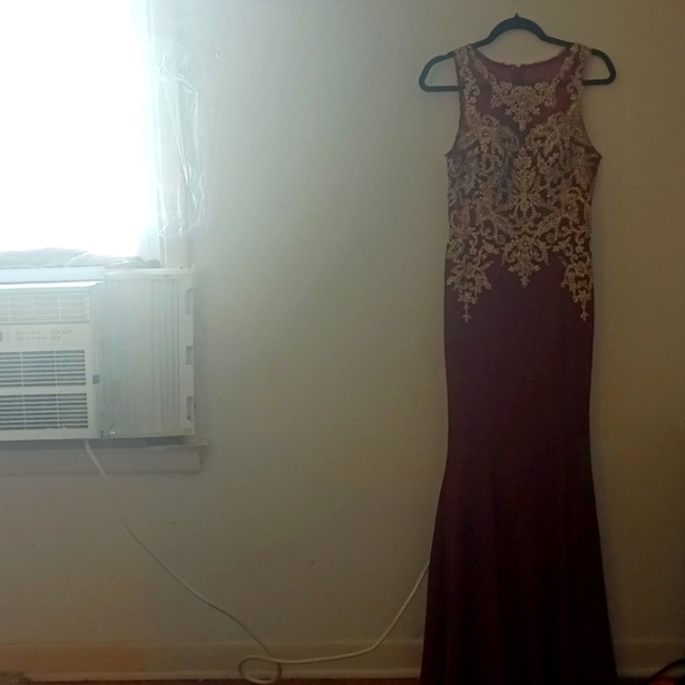 Mermaid Red dress